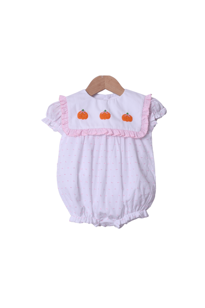 The Smocked Flamingo Apparel & Accessories 3 In 1 Interchangeable French Knot Fall Favorites Swiss Dot Bubble