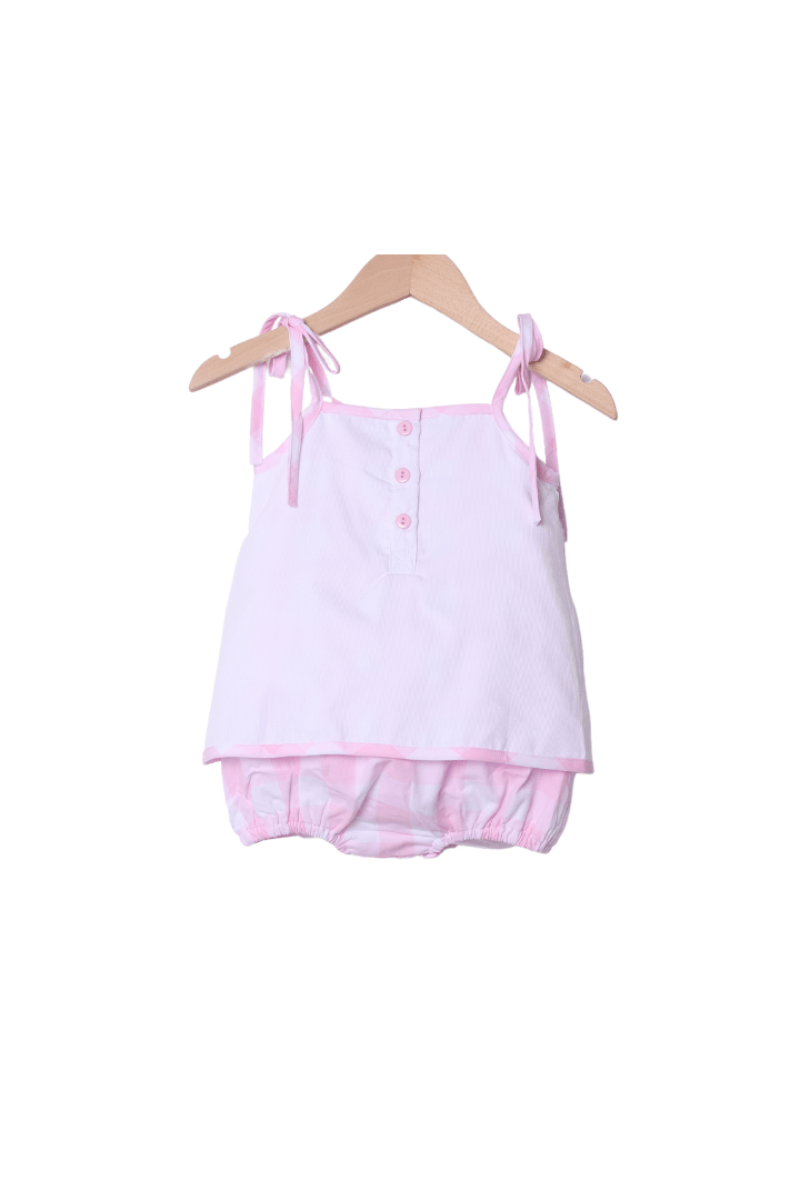 The Smocked Flamingo Apparel & Accessories Applique Beach Ball Tie Bubble