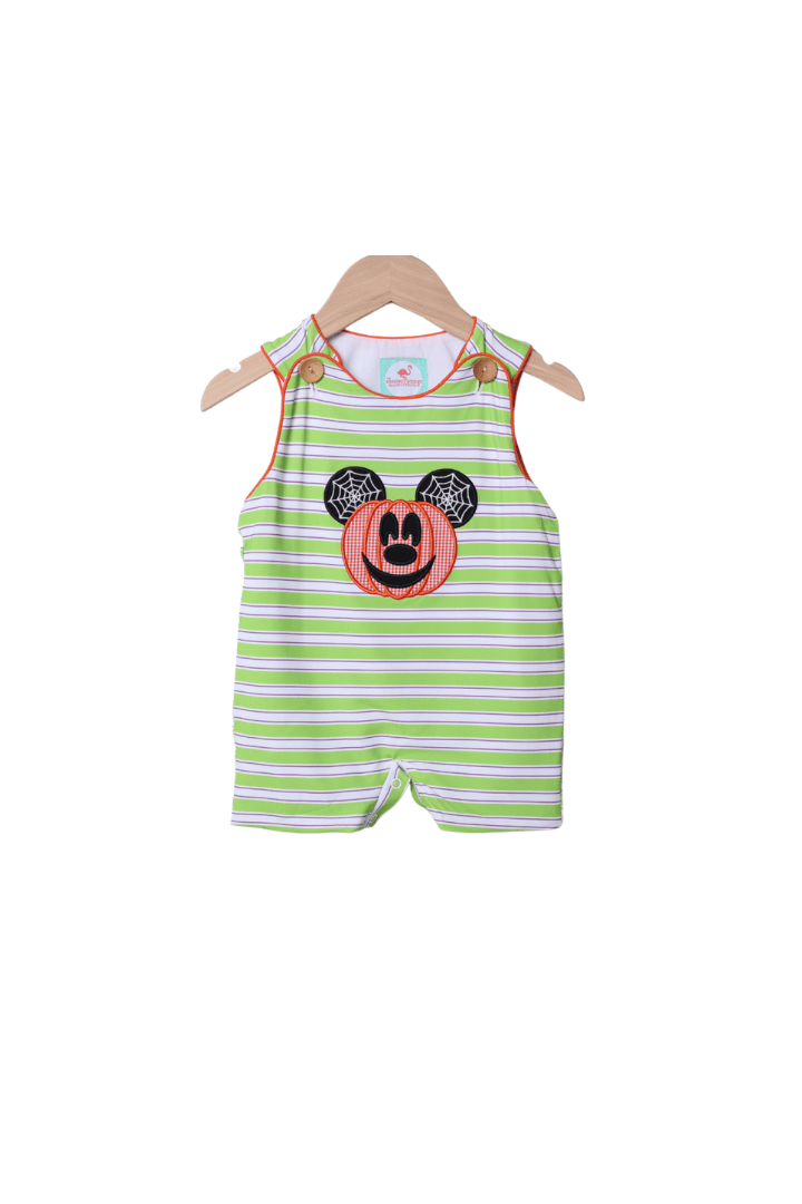 The Smocked Flamingo Apparel & Accessories Applique Pumpkin Mouse Jon Jon