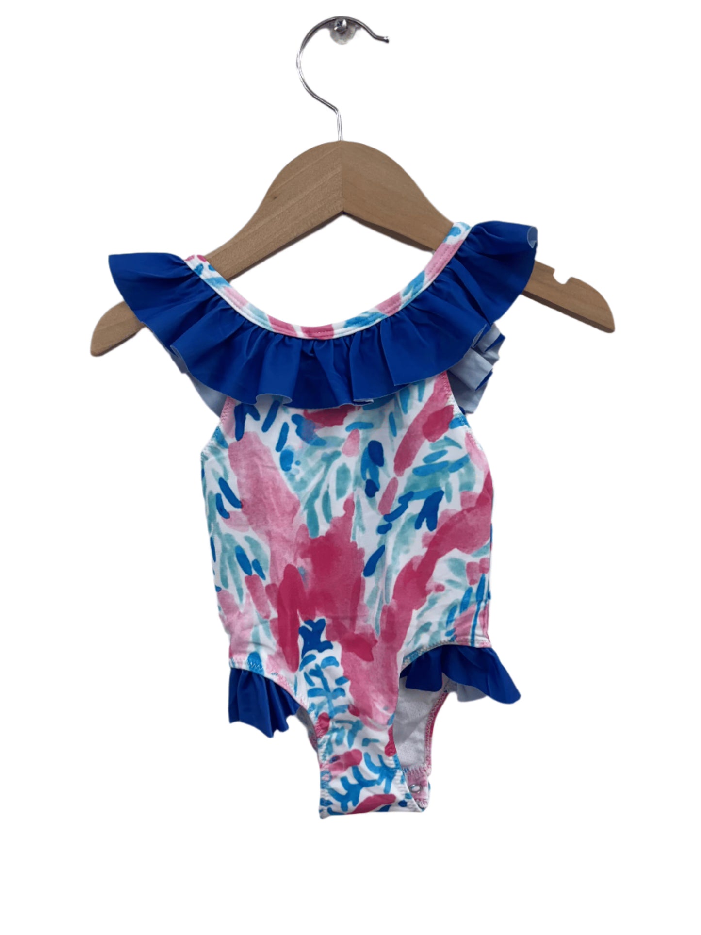 The Smocked Flamingo Apparel & Accessories Bahama Breeze One Piece Swim Suit