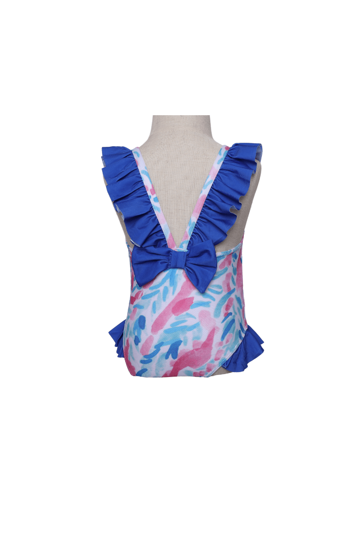 The Smocked Flamingo Apparel & Accessories Bahama Breeze One Piece Swim Suit