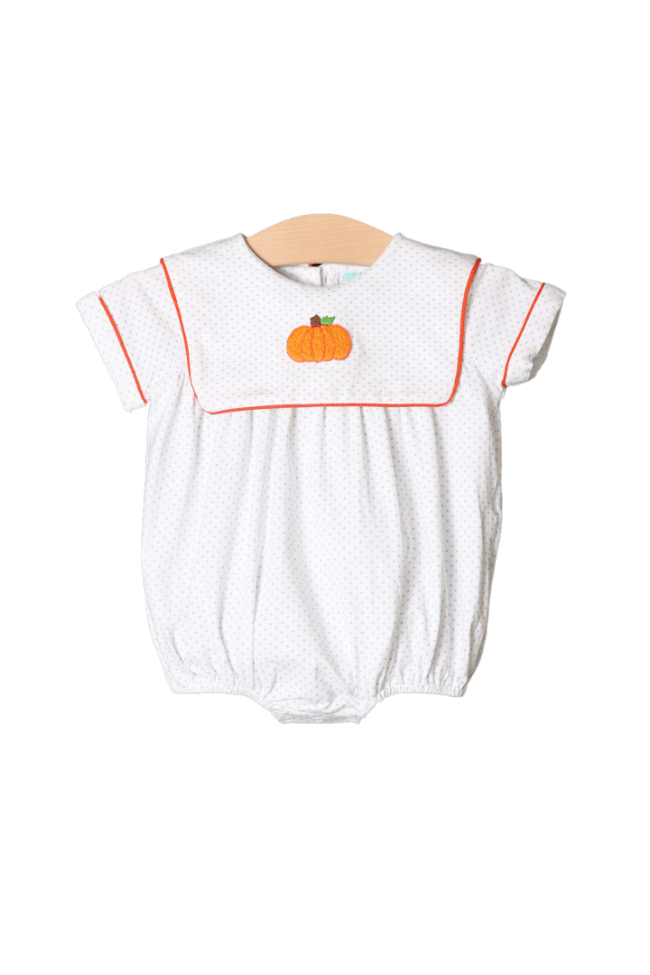 Smocked pumpkin best sale boy outfit