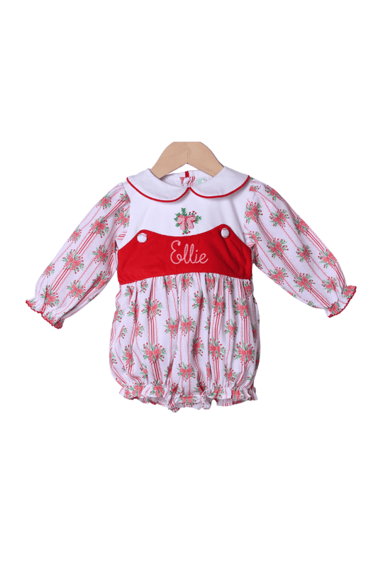 The Smocked Flamingo Apparel & Accessories French Knot Sweet Holly Bubble