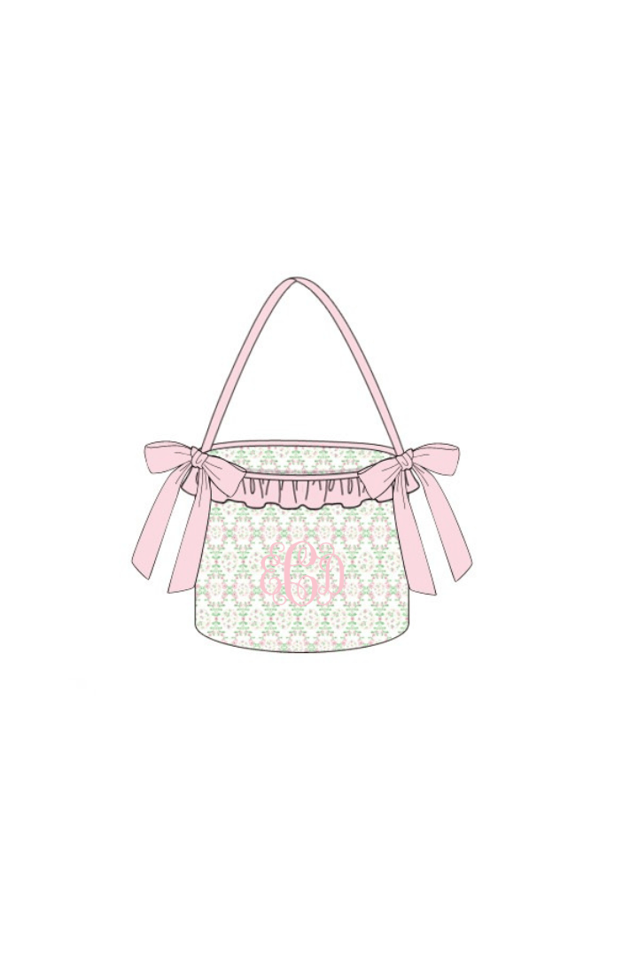 The Smocked Flamingo Apparel & Accessories Pre-Order Easter Floral Easter Basket