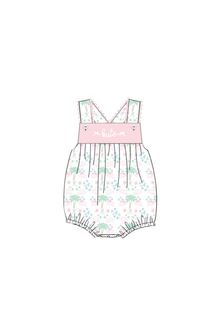 The Smocked Flamingo Apparel & Accessories Pre-Order Seaside Sweetheart Bubble