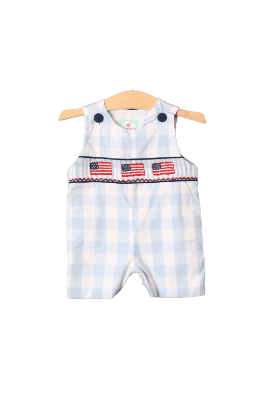 The Smocked Flamingo Apparel & Accessories Pre-Order Smocked Star Spangled Flag Jon Jon