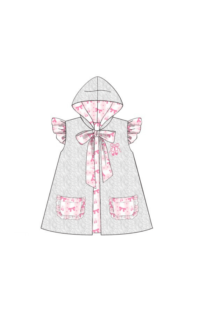 The Smocked Flamingo Apparel & Accessories Pre-Order Tiny Dancer Hooded Cover-up