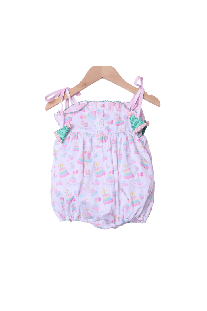 The Smocked Flamingo Apparel & Accessories Smocked Birthday Girl Party Hat Bubble