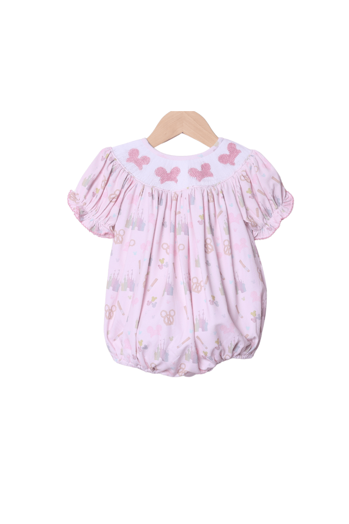 The Smocked Flamingo Apparel & Accessories Smocked Mouse Park Snacks Bubble