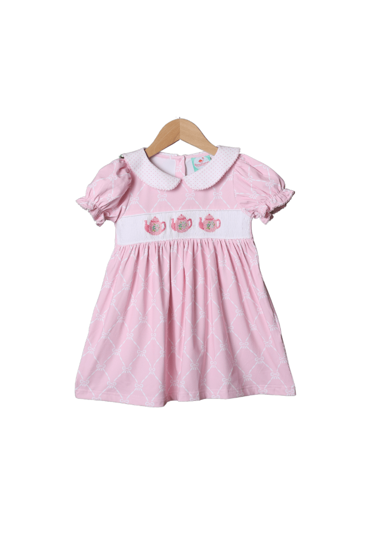 Candy Pink Flamingo Dress – Luvi Kids