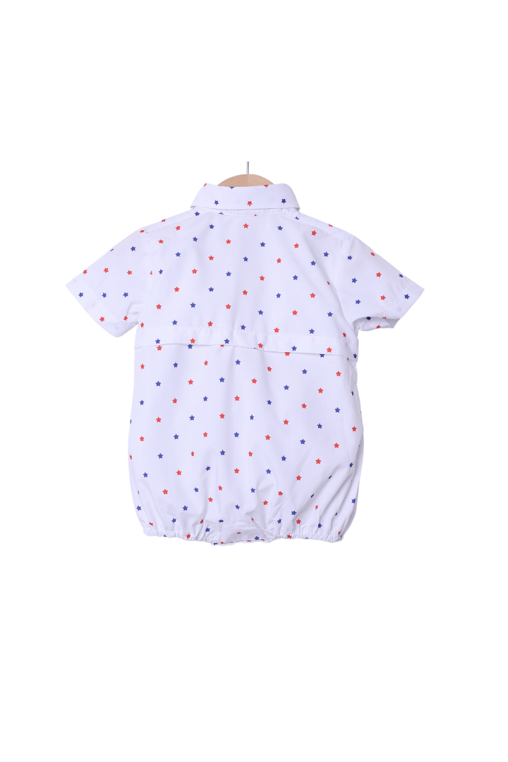The Smocked Flamingo Apparel & Accessories Stars Fishing Bubble