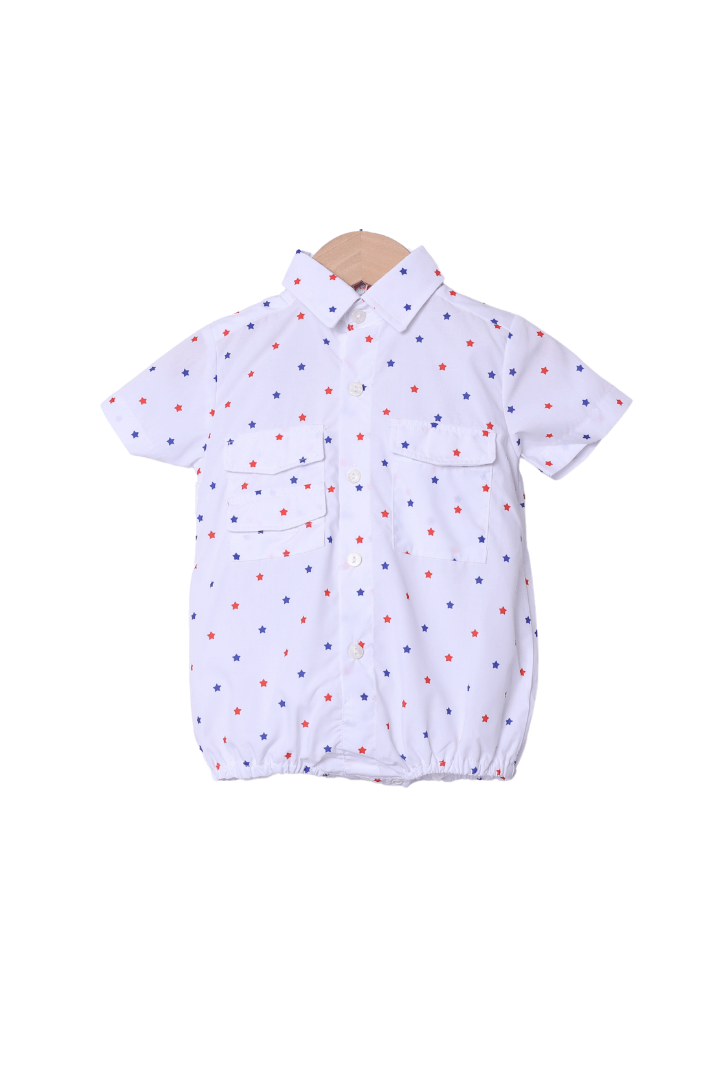 The Smocked Flamingo Apparel & Accessories Stars Fishing Bubble