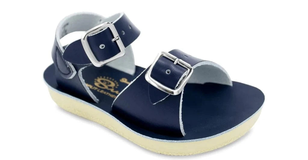 The Smocked Flamingo Sun-San® Surfer Navy-Velcro