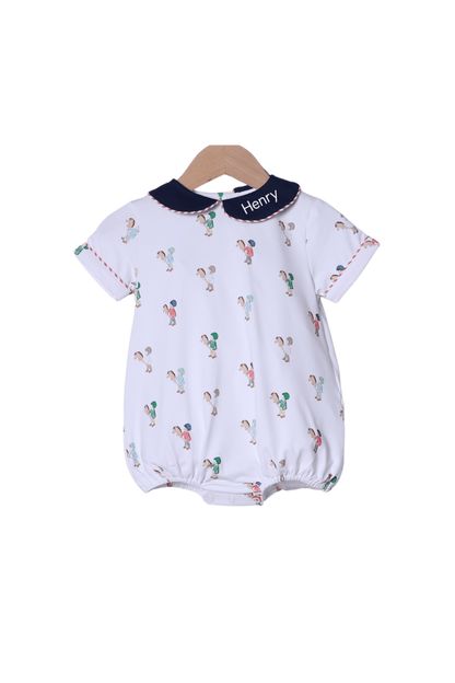 The Smocked Flamingo Apparel & Accessories TSF x Shelby Back Stick Horse Bubble