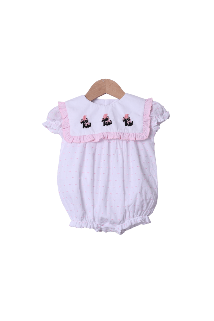 The Smocked Flamingo Apparel & Accessories 3 In 1 Interchangeable French Knot  Fall Favorites Swiss Dot Bubble
