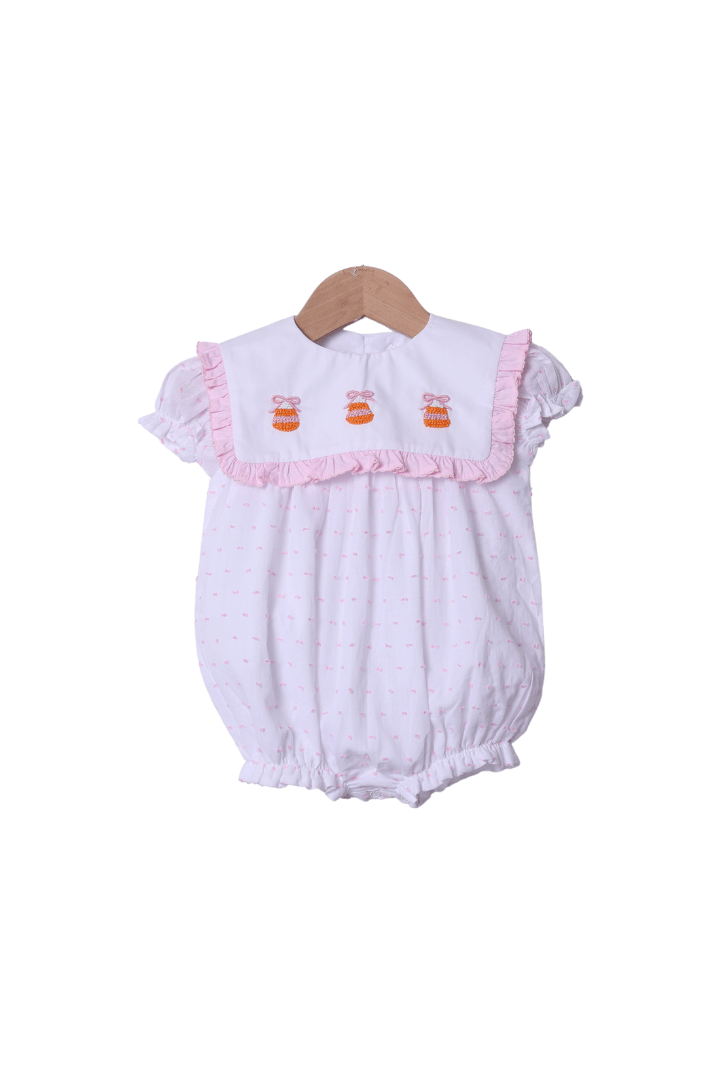 The Smocked Flamingo Apparel & Accessories 3 In 1 Interchangeable French Knot  Fall Favorites Swiss Dot Bubble