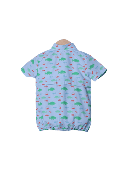 The Smocked Flamingo Apparel & Accessories Applique Fishing Bobber Fishing Bubble