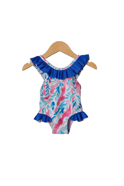 The Smocked Flamingo Apparel & Accessories Bahama Beach Swimsuit