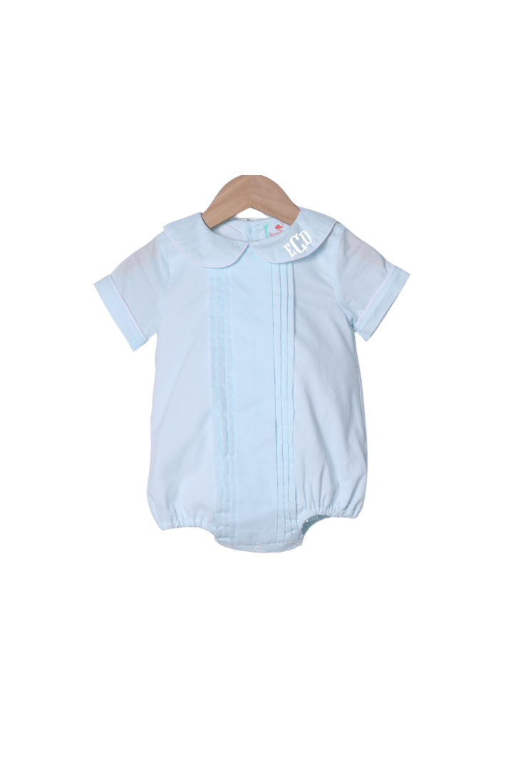 The Smocked Flamingo Apparel & Accessories Blue Heirloom Bubble