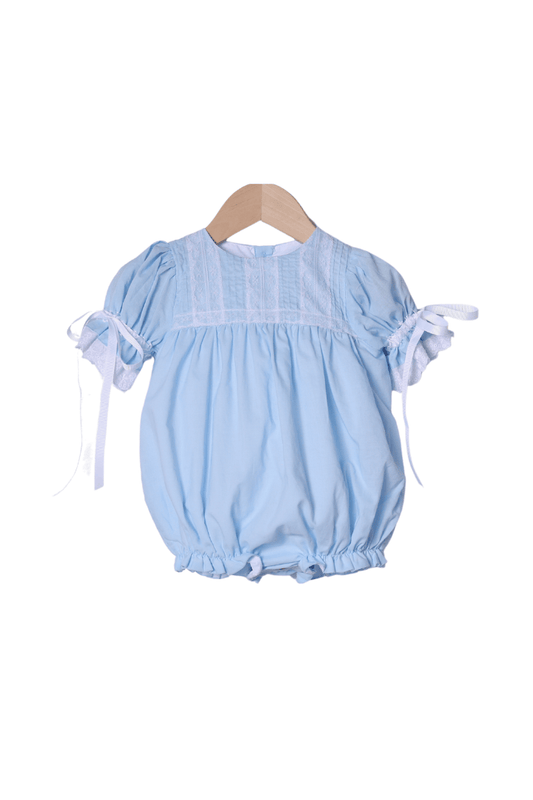 The Smocked Flamingo Apparel & Accessories Blue Heirloom Bubble