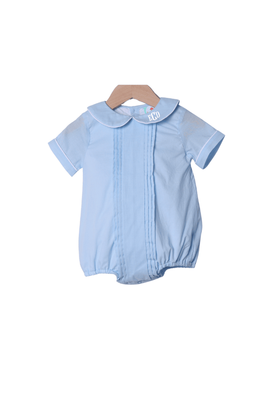 The Smocked Flamingo Apparel & Accessories Blue Heirloom Bubble