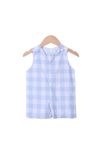 The Smocked Flamingo Apparel & Accessories Classic Blue Gingham Jon Jon