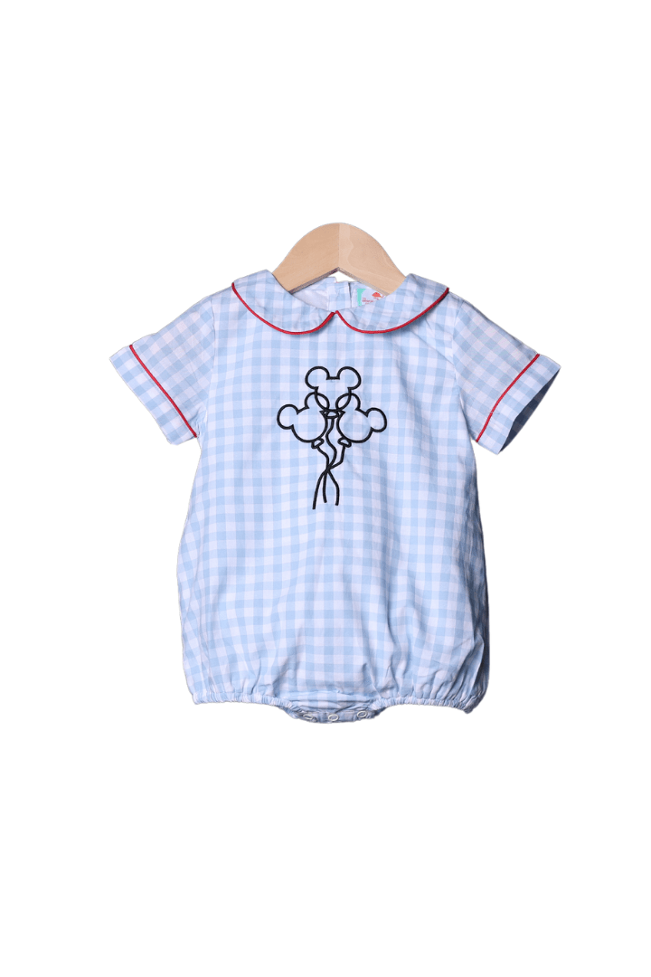 Aubrey Bubble Sleeve Mini- Pink Flamingo