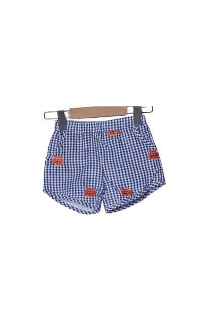 The Smocked Flamingo Apparel & Accessories Embroidered Wildcat Short Set
