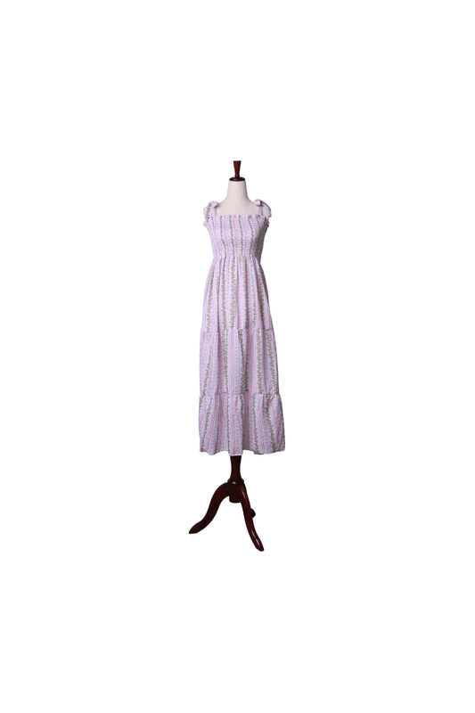 The Smocked Flamingo Apparel & Accessories Fancy Floral Matching Mom Dress