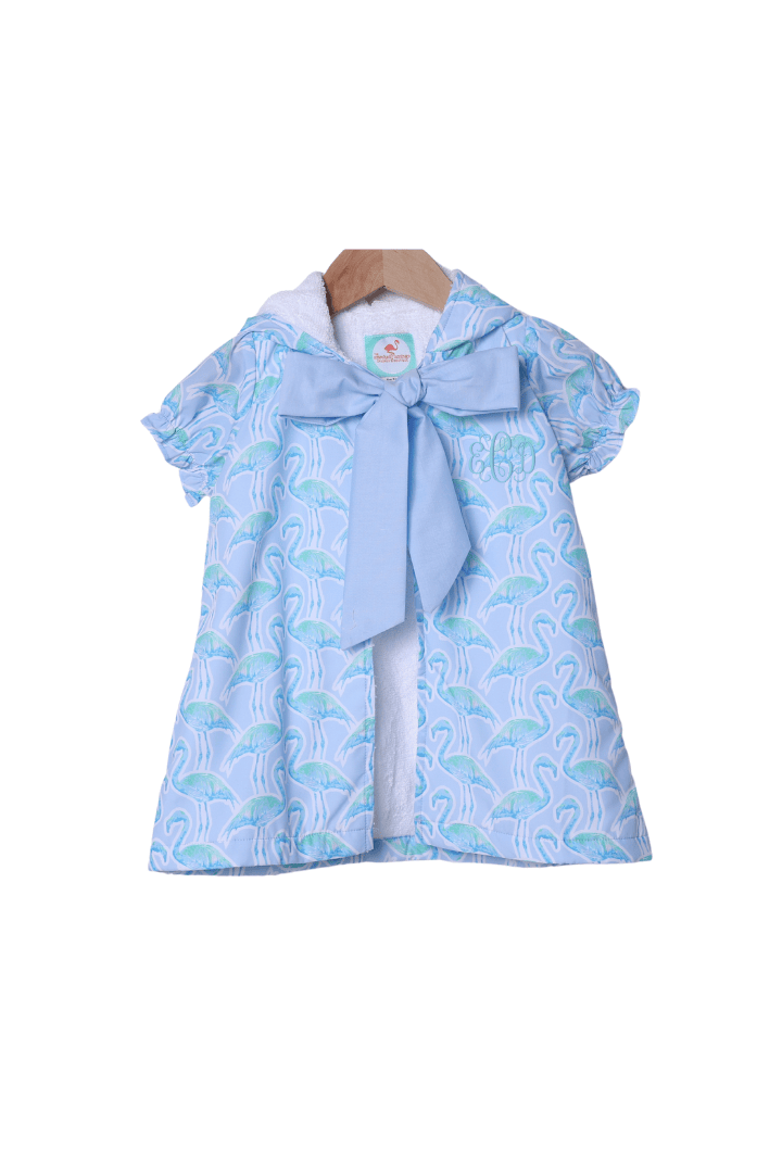 The Smocked Flamingo Apparel & Accessories Flamingo Paradise Bow Coverup