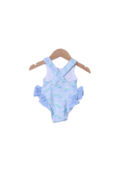 The Smocked Flamingo Apparel & Accessories Flamingo Paradise Swimsuit