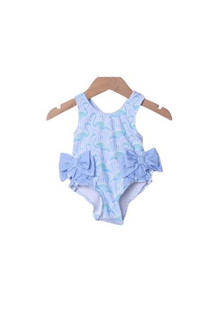 The Smocked Flamingo Apparel & Accessories Flamingo Paradise Swimsuit