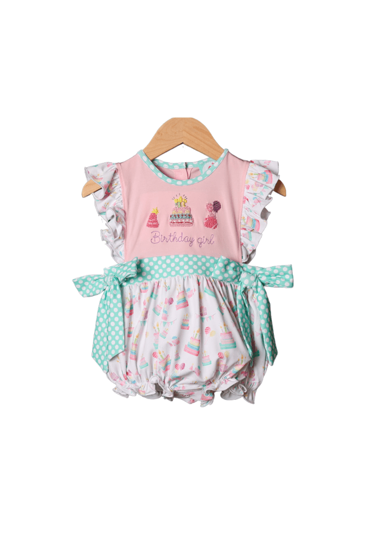 The Smocked Flamingo Apparel & Accessories French Knot Birthday Party Bow Bubble