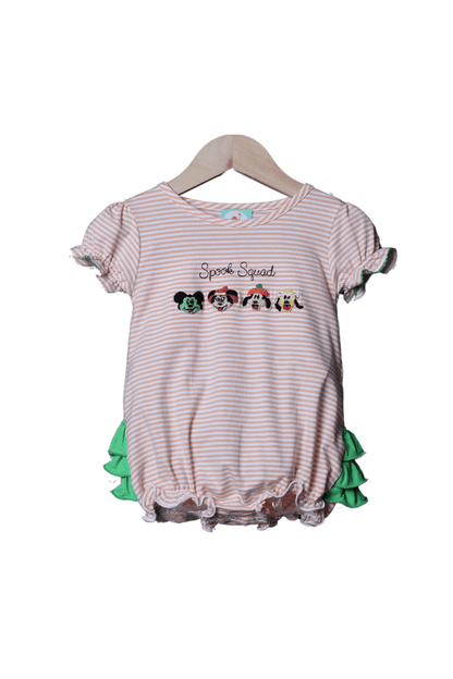 The Smocked Flamingo Apparel & Accessories French Knot Spook Squad Ruffle Bubble