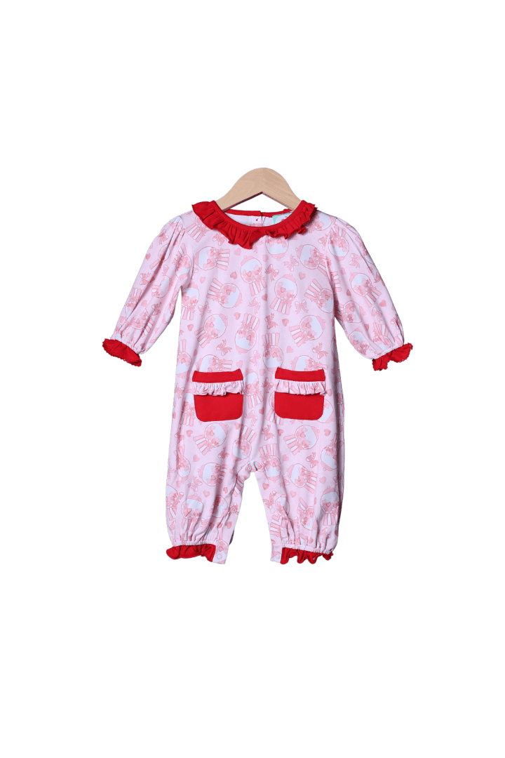 The Smocked Flamingo Apparel & Accessories Gumball of Love Knit Bubble