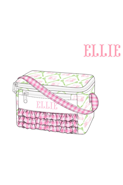 The Smocked Flamingo Apparel & Accessories Lunch Box Pre-Order Custom Smock Let's Golf Pink Lunch Box Luggage