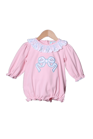 Smocked Bubble with Skirt - Sarah Floral