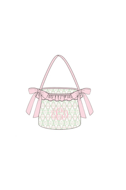The Smocked Flamingo Apparel & Accessories Pre-Order Easter Floral Easter Basket