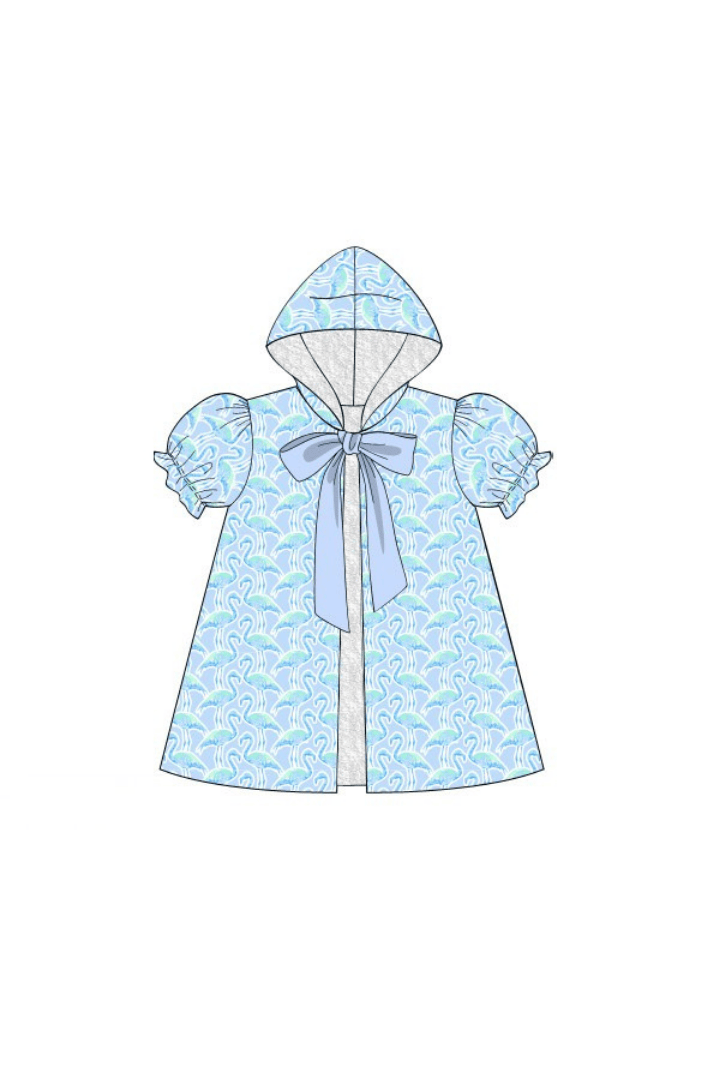 The Smocked Flamingo Apparel & Accessories Pre-Order Flamingo Paradise Bow Coverup