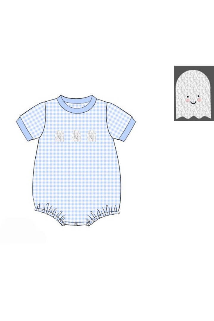 The Smocked Flamingo Apparel & Accessories Pre-Order French Knot Ghost Bubble