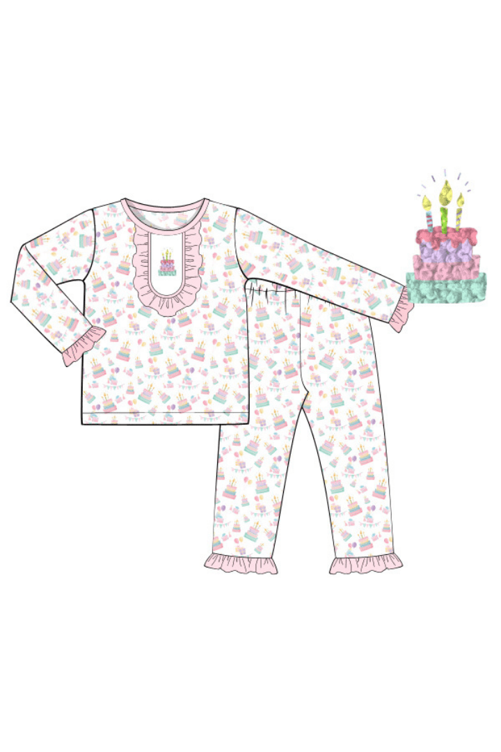 Happy Birthday Knit Pajamas