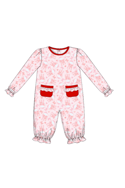 The Smocked Flamingo Apparel & Accessories Pre-Order Gumball of Love Knit Bubble