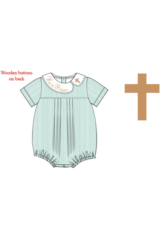 The Smocked Flamingo Apparel & Accessories Pre-Order He Is Risen Bubble