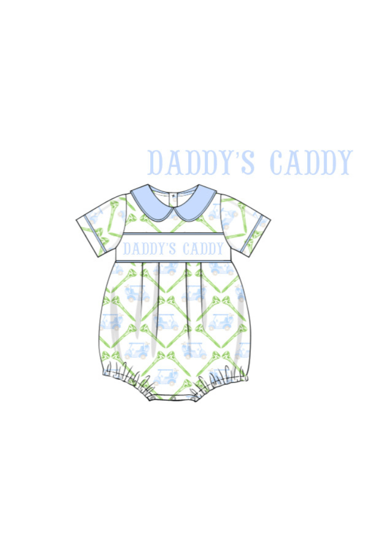 The Smocked Flamingo Apparel & Accessories Pre-Order Smocked Daddy's Caddy Bubble