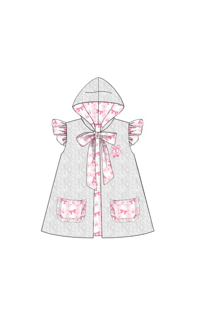 The Smocked Flamingo Apparel & Accessories Pre-Order Tiny Dancer Hooded Cover-up