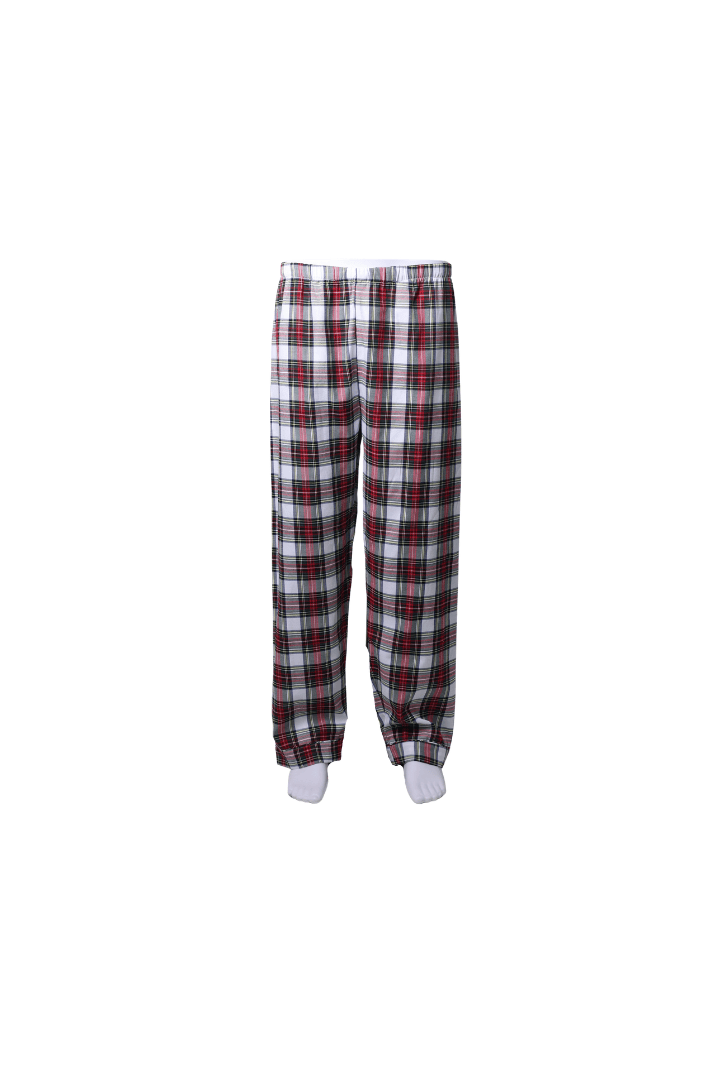 The Smocked Flamingo Apparel & Accessories Red Tartan Plaid Dad Matching Pajama Pants