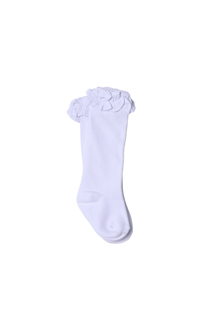 The Smocked Flamingo Apparel & Accessories Ruffled Socks