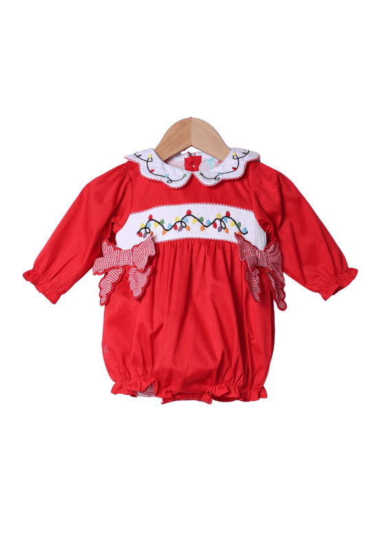 The Smocked Flamingo Apparel & Accessories Smocked Christmas Lights Red Bubble