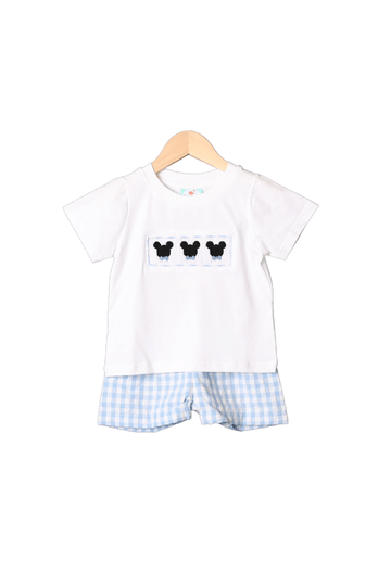 Tom Fish Smocked Short Set main image 1