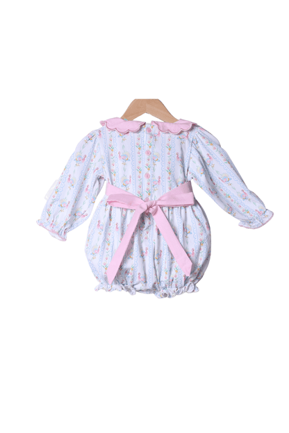The Smocked Flamingo Apparel & Accessories Smocked Pastel Turkey Bubble